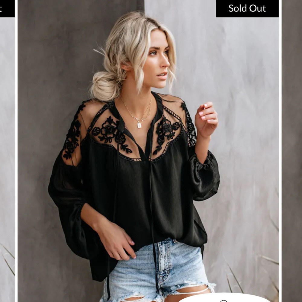 Vici dolls blouse never worn